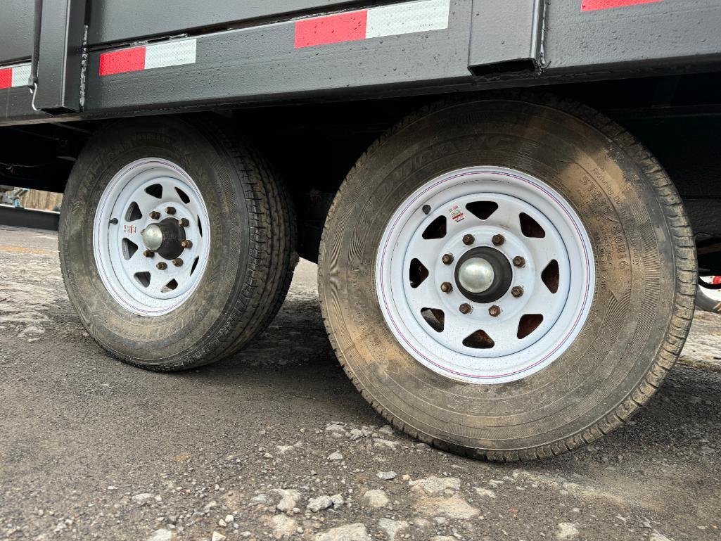 2960 2012 8ft x 14ft Refurbished PJ Dump Trailer
