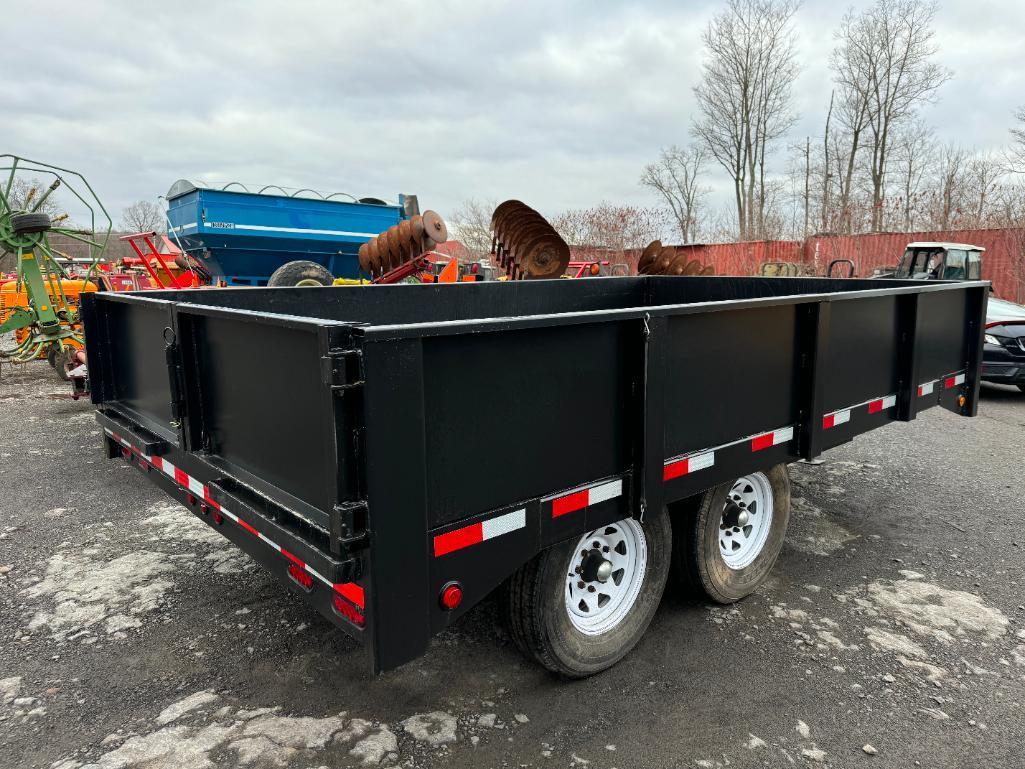 2960 2012 8ft x 14ft Refurbished PJ Dump Trailer