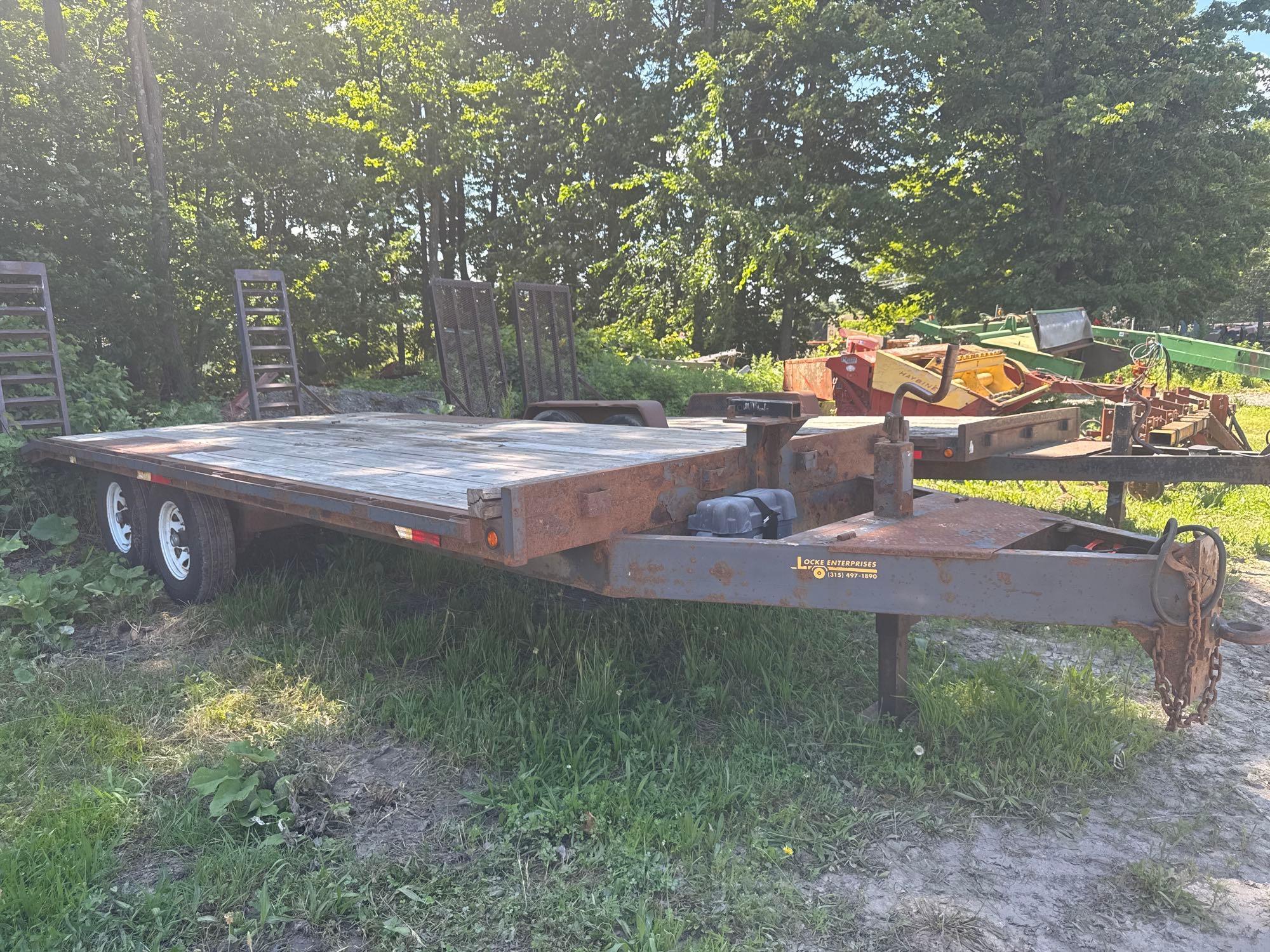 3257 Deck Over Trailer w/Title