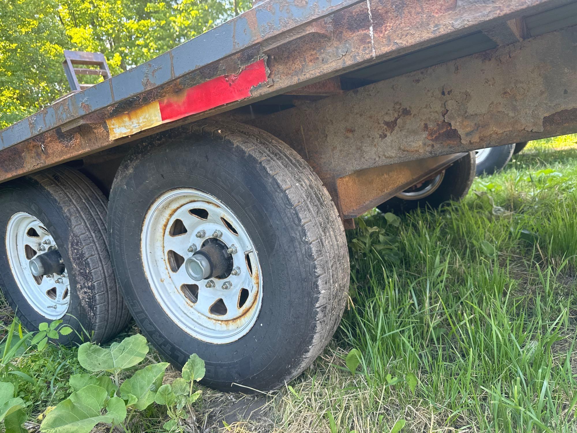 3257 Deck Over Trailer w/Title
