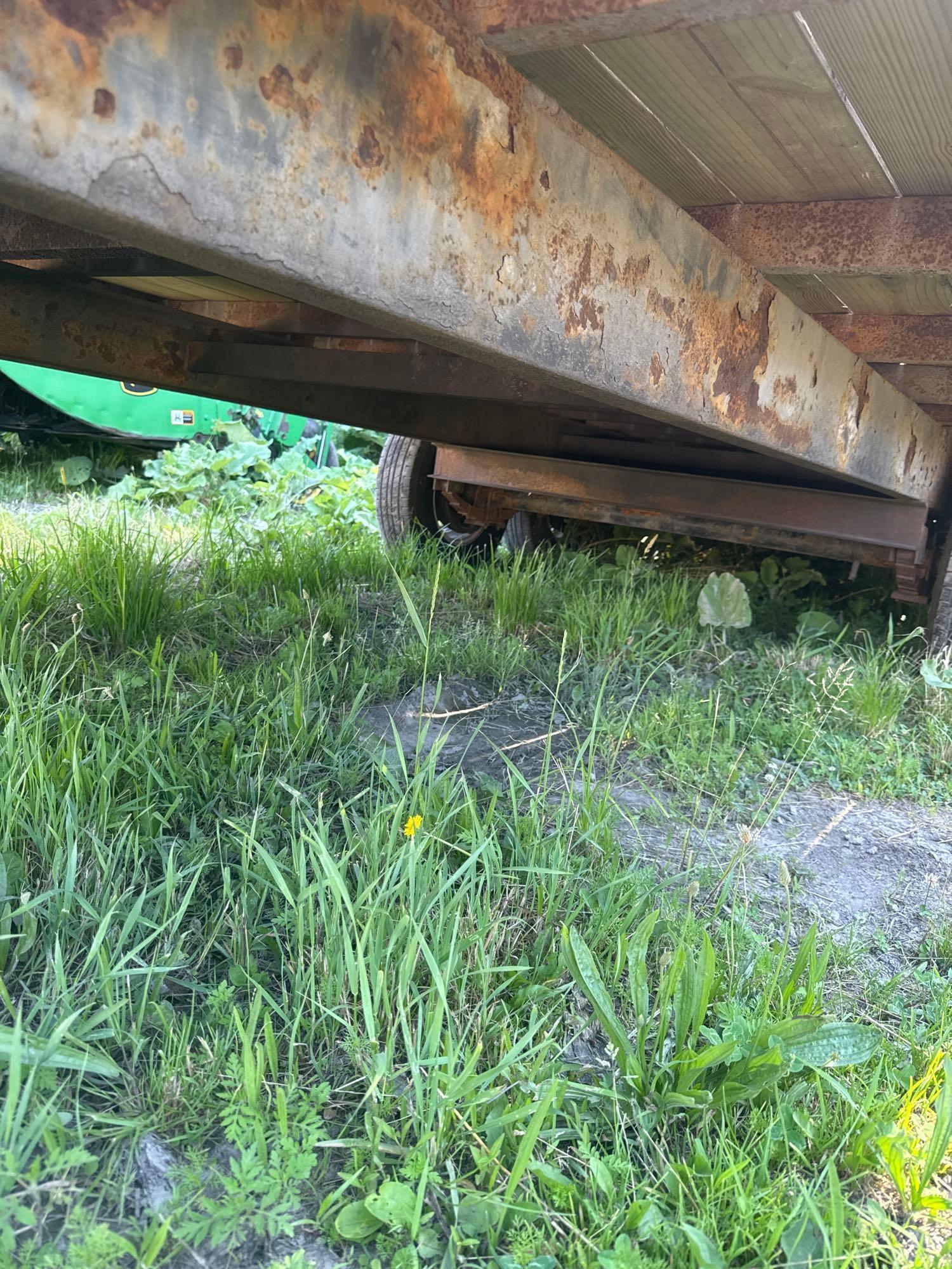 3257 Deck Over Trailer w/Title
