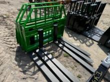 1060 New Kivel 3500lb Pallet Forks for John Deere