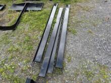 1121 84" Fork Extensions Light Duty