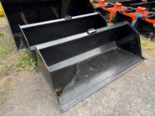 1145 84" QT Skid Steer Snow/Litter Bucket