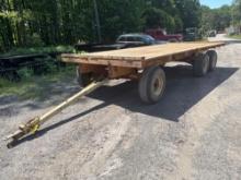 3265 Double Axle Flatbed Wagon