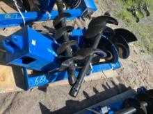 6618 Hydraulic Skid Steer Auger with 3 Bits