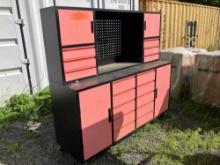 6623 New TOol Cabinet with 16 Drawers