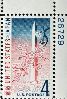 Lot of US 4 Cent Postage Stamp Sheets