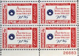 Lot of US 4 Cent Postage Stamp Sheets