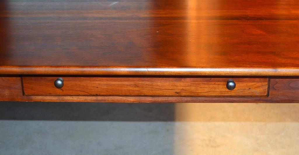 Beautiful Lexington Bob Timberlake Queen Anne Style Cherry Dining Table w/ Two Ext. Leaves, Pad Feet