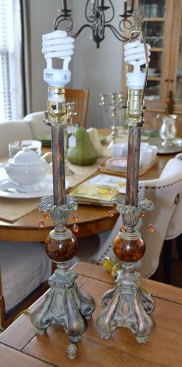 Pair of Contemporary Table Lamps