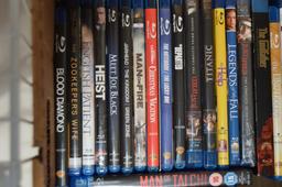 Lot of About 32 Blu-Ray Video Movie Discs