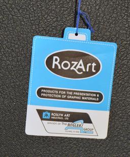 New Rozart Leather  Graphic Presentation Folder & A Carry-On Bag