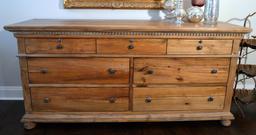 Restoration Hardware St. James  7-Drawer Dresser, Antiqued Natural Finish