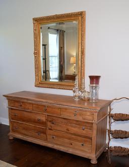 Restoration Hardware St. James  7-Drawer Dresser, Antiqued Natural Finish