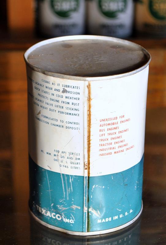 Vintage Havoline Motor Oil “Advanced Custom Made” Metal Can