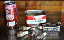 Lot of Old Spark Plugs As Shown