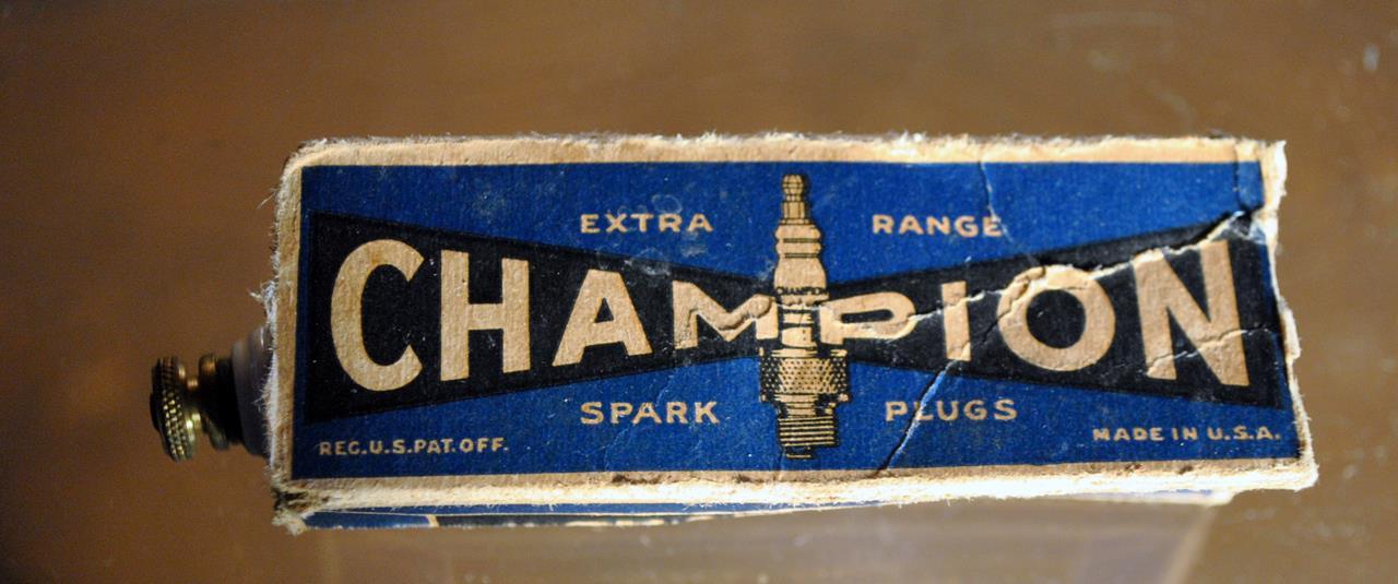 Lot of Old Spark Plugs As Shown