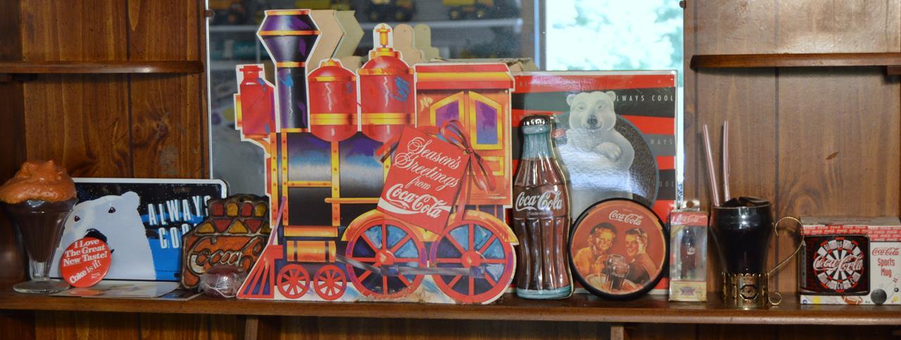 Lot of Small Coca-Cola Collectibles As Shown