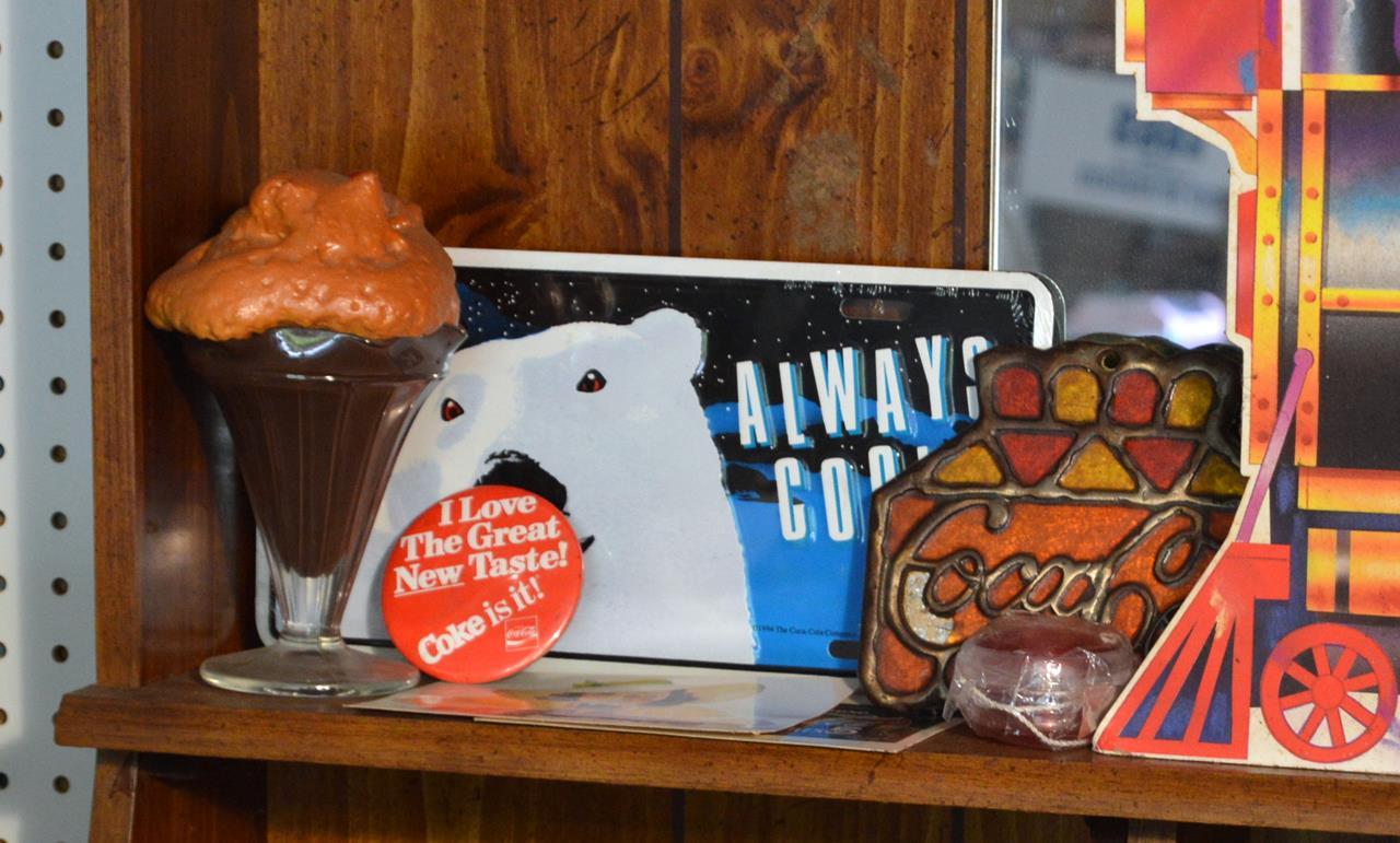 Lot of Small Coca-Cola Collectibles As Shown