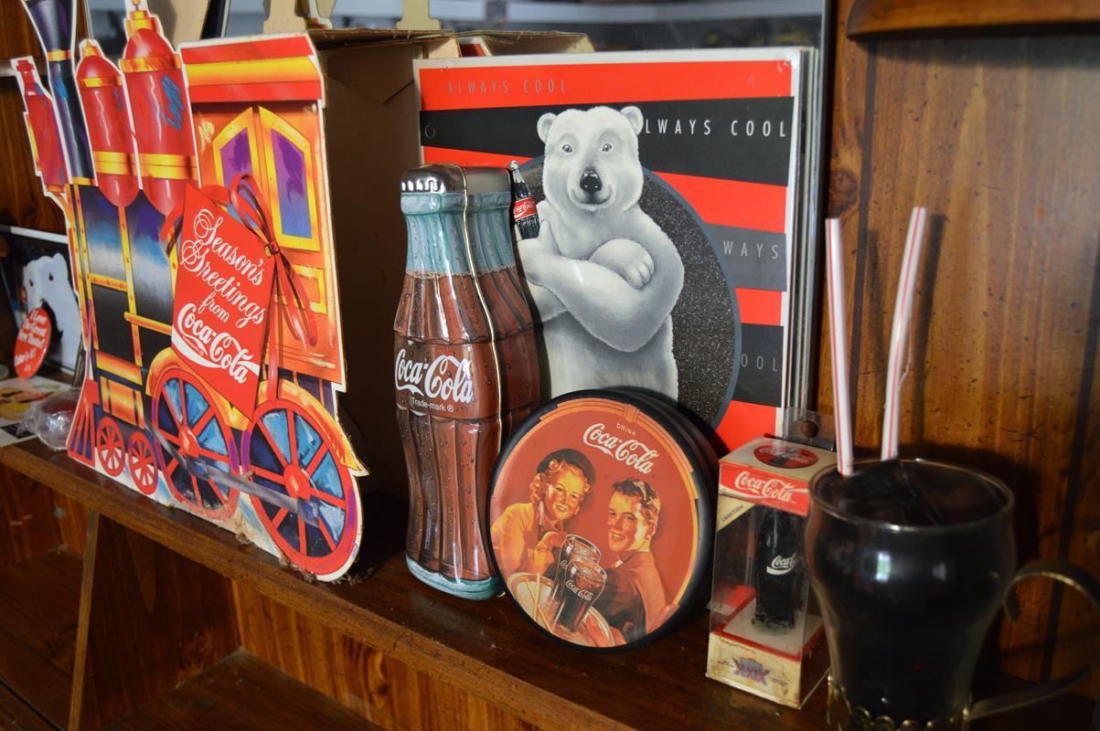 Lot of Small Coca-Cola Collectibles As Shown