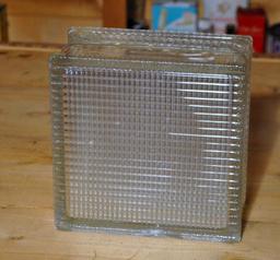 Lot of Mid-Century Modern Glass Building Tiles Blocks