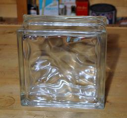 Lot of Mid-Century Modern Glass Building Tiles Blocks