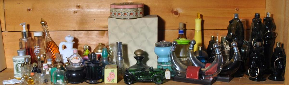 Lot of Vintage Avon Bottles & Boxes C