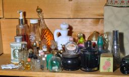 Lot of Vintage Avon Bottles & Boxes C