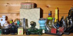 Lot of Vintage Avon Bottles & Boxes C