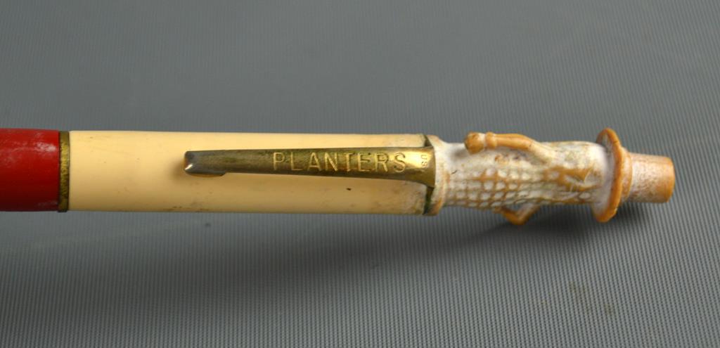 Lot of 4 Vtg Advertising Items & Vtg Pencil Sharpener, Planters, Merita, Morton, Eaton Pointer