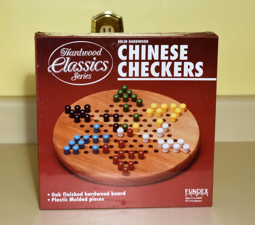 New In Wrap Chinese Checkers Game