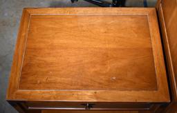 Vintage Drexel “Compass” Mid-Century Modern Nightstand with One Drawer & Shelf, Lots 31-34 match