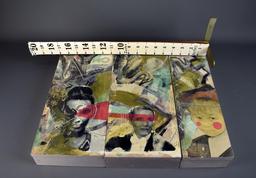 Art Collage Triptych