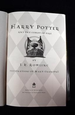 1st Amer. Ed. “Harry Potter & the Goblet of Fire” by J. K. Rowling w/ Dust Jacket II, 2000