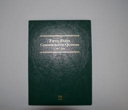 Filled Fifty State Commemorative Uncirculated Quarters 1999-2008 Collector's Folder III