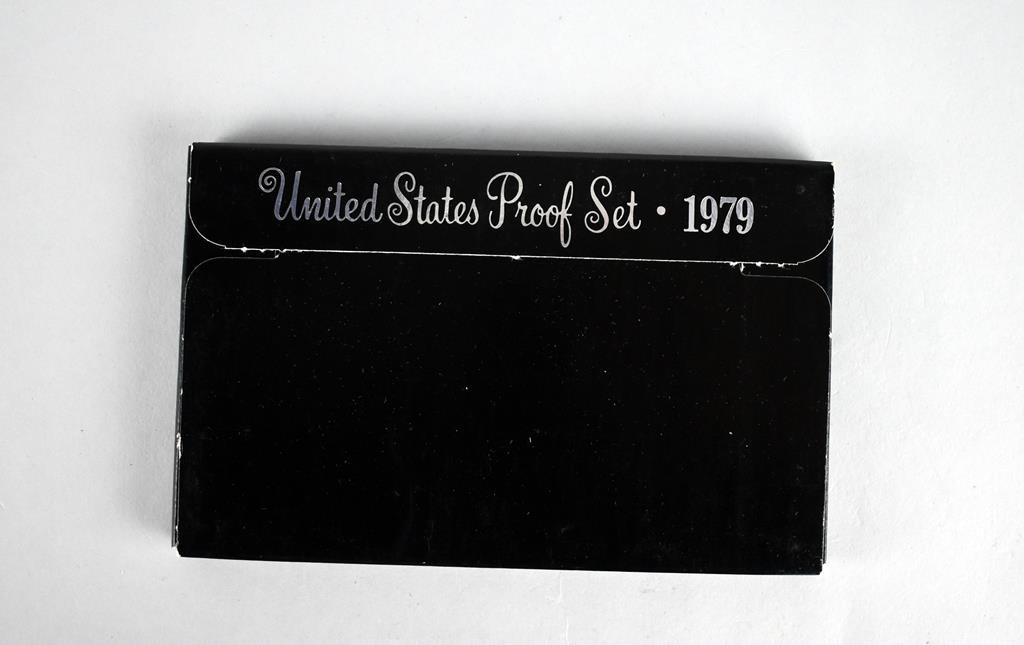 Ten-1970s US Coin Proof Sets: 1970-1979, Lot 124