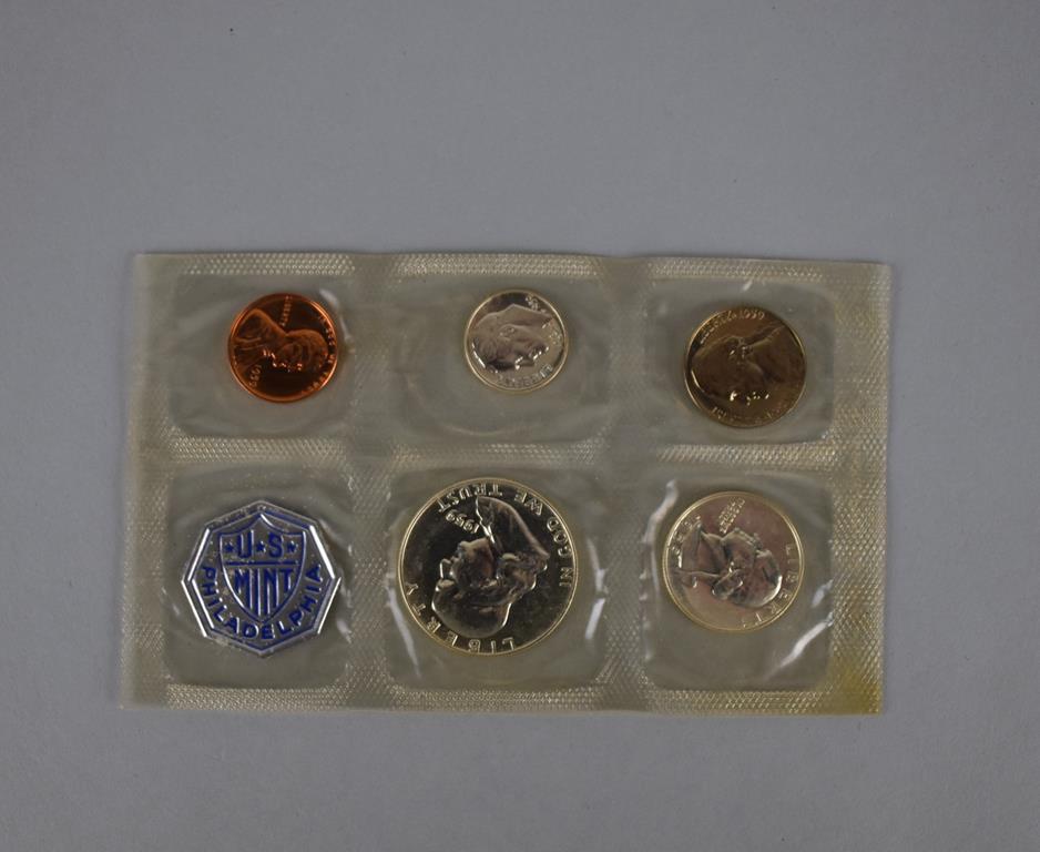 1959 Philadelphia Mint US Coins Proof Set