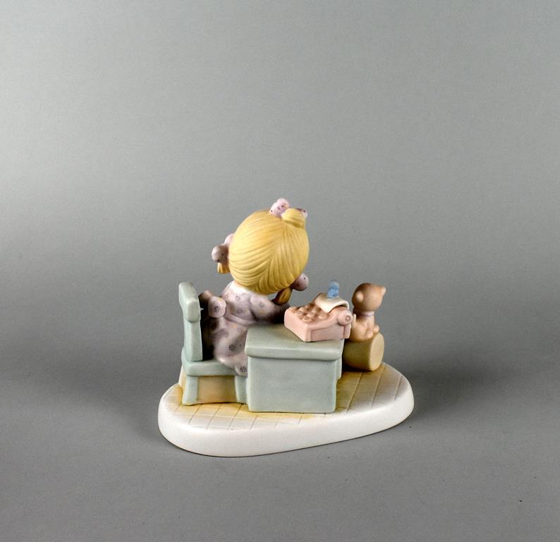 Jonathan David Figurine “Praise the Lord Anyhow” 1982 with Box