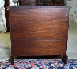 Vintage Chippendale Style Mahogany Small Chest