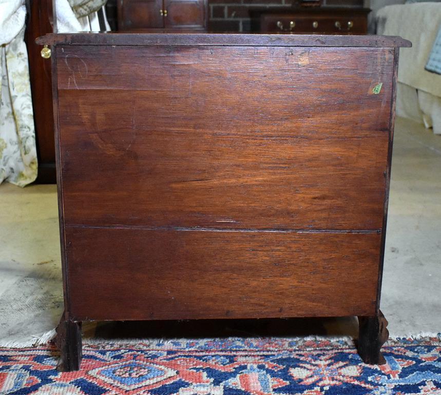 Vintage Chippendale Style Mahogany Small Chest