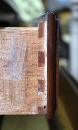 Vintage Chippendale Style Mahogany Small Chest