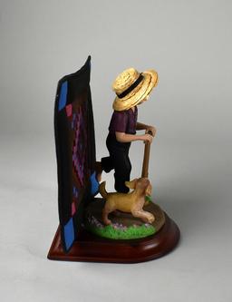 Amish Heritage Collection Figurine “Aaron & Caleb” No. 30017