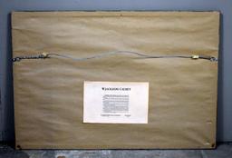 W. Jackson Causey (So. Carolina, XX) “Oliver Superior”, Mixed Media on Paper, Signed Lower Right