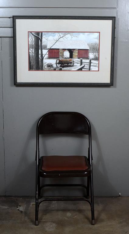 W. Jackson Causey (So. Carolina, XX) “Oliver Superior”, Mixed Media on Paper, Signed Lower Right
