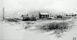 John Shryock, Jr. (American, 1914-2007) Sketching on Paper, Estate of John Shryock, Jr.  Lower Right