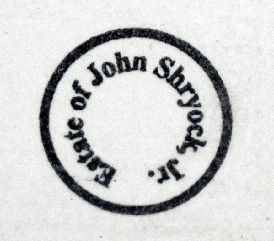 John Shryock, Jr. (American, 1914-2007) Sketching on Paper, Estate of John Shryock, Jr.  Lower Right