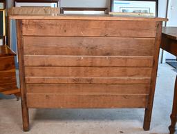 Early 20th C. Four-Drawer Oak Chest