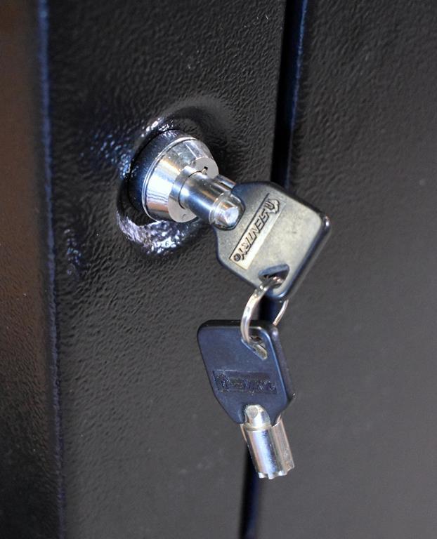SentrySafe Black Gun Cabinet with Keys