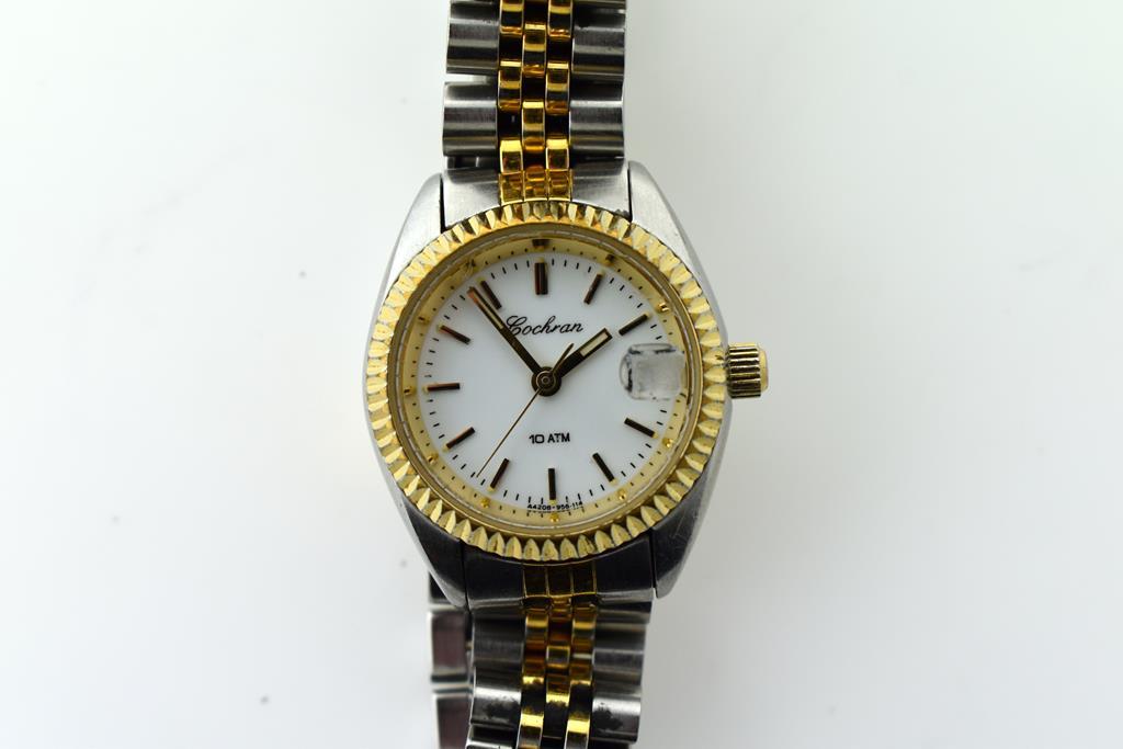 Ladies Seiko, Cochran and Marcel Wristwatches with New Batteries-Running